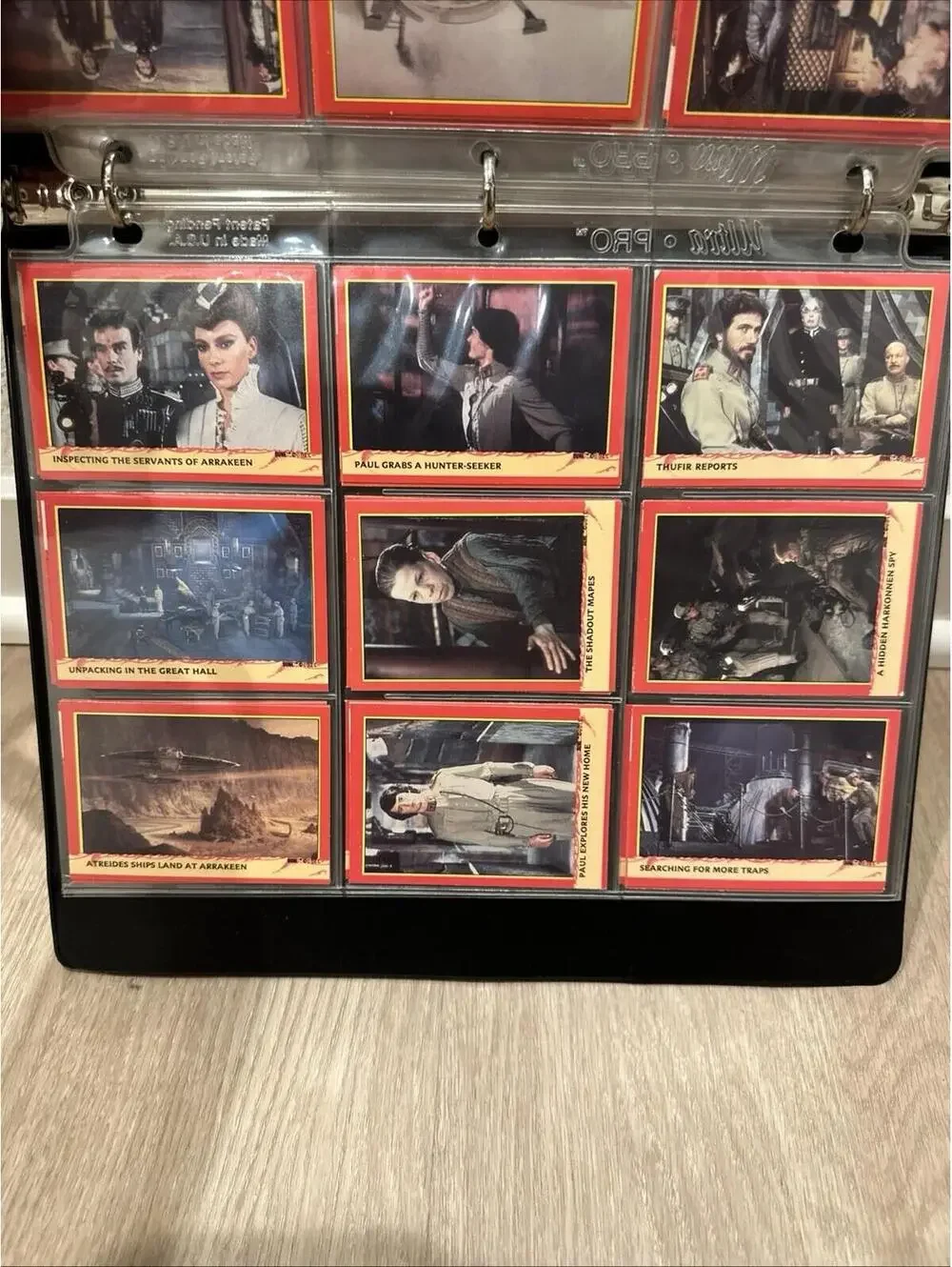 1984 Fleer Dune Movie Trading‎ Card Complete Base Set 137+